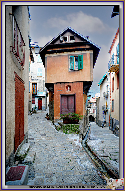 Saint Martin Vésubie maison du coiffeur